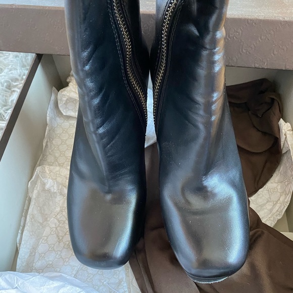 Authentic Gucci Claudie Platform Boots - Picture 4 of 9